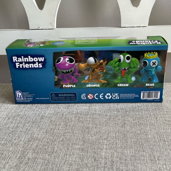 Roblox Rainbow Friends Mini Figure 4 Pack Series 1. NIB - Picture 3 of 4